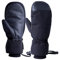 TAHUAON Winter Snowboard Fäustlinge Herren Damen - Warm Thinsulate Thermo Ski Fäustlinge mit integrierten Handschuhen 【M Schwarz】