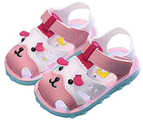 Jungen Cartoon Baby Quietschende Sohle Mädchen Schuhe - Rutschfeste Säuglingsturnschuhe, Weiche Babyschuhe, Sportschuhe, Kleinkind Schulschuhe Für Neugeborene (Pink-1, 22 Infant)