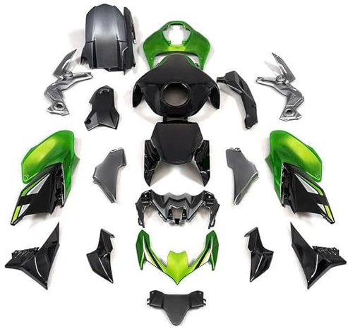 Kits de Carenado Motos Kit de moldeo de pintura de carenado corporal moldeado por inyección de carenado de motocicleta, accesorios aptos para Kawasaki Z900 2020 2021 Conjunto Accesorios Piezas (Color