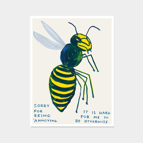 Shrig Shop David Shrigley Poster: Sorry For Being Annoying, the official store of David Shrigley