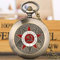 HUIBBGO Orologio da Tasca al Quarzo in Bronzo Vintage Russia Sovietico Falce Martello Collana URSS Orologio Militare dell'Unione Sovietica