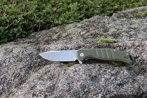 Midgards-Messer Big Boy XL Olive Flipper