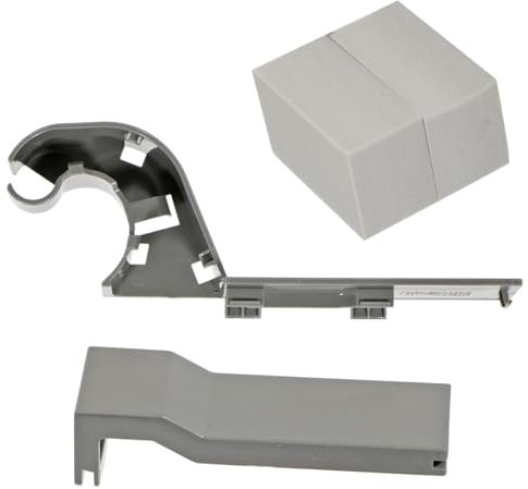 SPARES2GO Door Hinge Cover for Samsung RB28 RB29 RB30 RB31 RB33 RL30 Fridge Freezer (Grey)