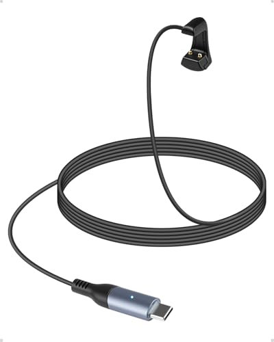 Steinwhale RayBan Meta Brillen-Ladekabel mit LED-Anzeige, Schnellladung für Wayfarer, Headliner, Skyler, mehrere Lademöglichkeiten (Ladegerät, Telefon, Powerbank), tragbar und sicher
