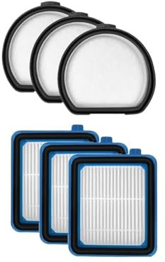 YIKRAOS Compatible con Electrolux PF91 Series 5EBF / 5BTF / 6BWF BORK V800 AEG Filtro de Escape Filtro de Polvo Accesorios for aspiradoras de Escoba inalámbricas(Orange)