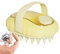 Scalp Massager Shampoo Brush | Silicone Soft Bristles Scrubber Exfoliator for Dandruff Removal Head Massage Brush for Stress Relief Home Spa Wet Dry Hair Scrubber for All Hair Types