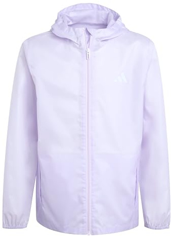 adidas Unisex Kids RAIN JACKET, ice lavender, 9-10 Years