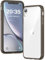 Voyahülle Hülle für iPhone XR, Premium Klar Handyhülle, Weiche TPU Transparent Kratzfeste Stoßfest Schutzhülle(Schwarz)