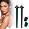 WFEWE 2 pennelli per eyeliner, in silicone, riutilizzabili, impermeabili, per principianti con mani tremolanti