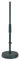 K&M 233 Tischstativ Schwarz – Stufenlos verstellbare Höhe 35,5 - 58 cm – 3/8“ Gewindeanschluss, Trittschalldämpfung