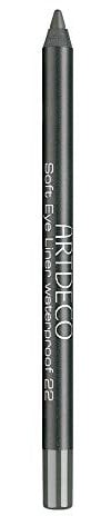 ARTDECO Soft Eyeliner Waterproof - Cremiger Kajalstift wasserfest, langanhaltender Eye Liner mit hoher Deckkraft - 1 x 1,2 g