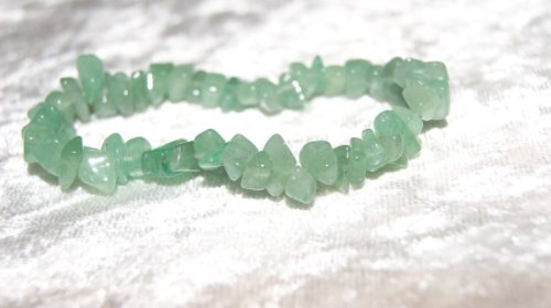 Green Aventurine Crystal Chip Bracelet