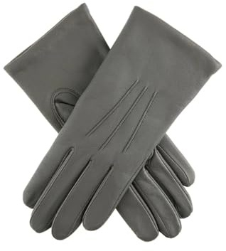 Dents Emma Women's Classic Leather Gloves CHARCOAL 8