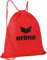 Erima Turnbeutel Club 5 Hell rotschwarz, One Size Ohne Geschlecht