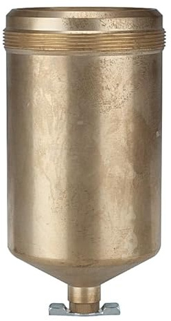 RIEGLER 101169-680/13 Metallbehälter komplett, mit Handablassventil, 1Stk