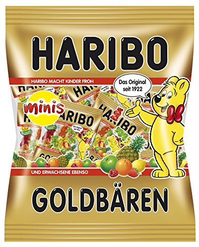 Haribo Orsetti D'Oro Multipack, 21 Mini Bustine Da 12gr, Caramelle Gommose, Gusto Frutta, Ideali Per Una Festa Di Compleanno - 250gr