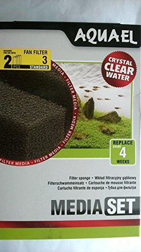 Aquael Fan 3 Plus - Spugna filtrante (2 pezzi)