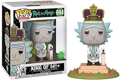 Funko Animation: King Of $#+ With Sound-Rick Sanchez and Morty Collectible Toy - Rick & Morty - Collectable Vinyl Figure - Gift Idea - Official Merchandise - Toys for Kids & Adults - TV Fans