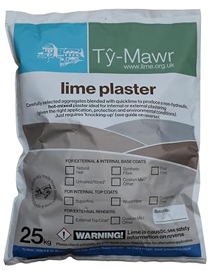 Lime Base Coat (Unhaired) Plaster for Scratch and Float Coats (25 kg Small Bag)