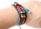 Anime Sao Schwert Kunst Online Asuna Kirito - 3 Schwert Anhänger Armband, weiße Farbe
