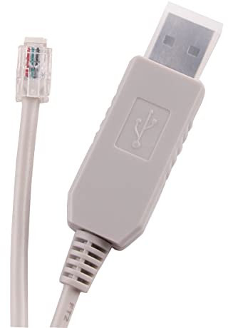 usangreen USB auf RJ9 Autostar Audiostar RS232 Interface Handbox Firmware Upgrade Kabel für Meade #505 ETX127 ETX125 ETX-90 LXD75 LX80 LX90 LX65 Telskope (Länge: 1,8 m)