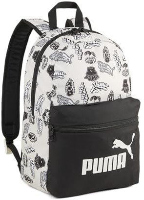 PUMA Phase Small Backpack, Unisex-Erwachsene Rucksack, Alpine Snow-90ies AOP, OSFA -