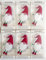 Cepewa Taschenwärmer Wichtel - Metall - Mehrfach nutzbar - Rot - Festive, Reusable - 4 Stück