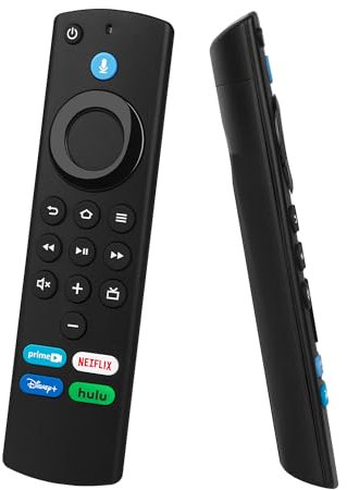Replacement Remote Control for AMZ Smart TVs Stick(4K/4K Max/Lite) TV Cube, Smart TV 3rd Gen, for Insignia-Toshiba-Pioneer Smart TV