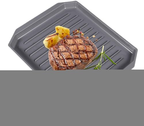 Hobngmuc Bacon Backblech, Bacon Tablett Für Das Kochen In Der Mikrowelle, Mikrowelle Easy Bacon Maker, Leicht Zu Reinigen Sichere Speckpfanne Für Mikrowelle, Haushalt, Restaurants, Bäckereien