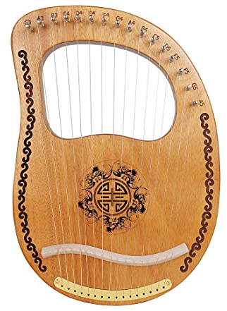 Harfe Mit Mischpult Lyre Harp 16 Metallsaiten Geeignet Für Erwachsene Und Kinder Professionelles Streichinstrument Lye Harp