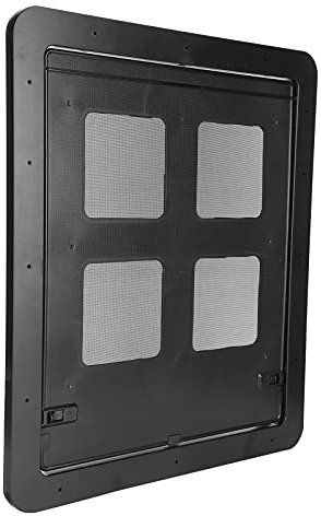 Hundetür für Glasschiebetür, Katzentür, Hundetür für Screen DOO, Hundetür, Fliegengitter, Veranda, Hundetür, Türklappe für Erwachsene, Katzen, Abschließbarer Türeinsatz für
