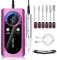 Aedcbaide 45000RPM Electric Nail File, Professional Nail Drill Machine for Acrylic and Gel Nails, Portable Manicure Pedicure Set with 6 Drill Bits Adjustable Speed LCD Display for Home Salon Beginner