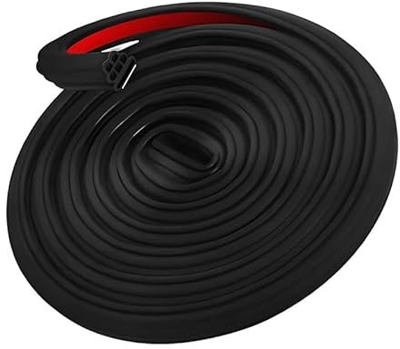 LOPAMCGH Joint Porte Voiture pour VW Golf MK 2 II 1983-1992, Bande D'étanchéité en Caoutchouc pour Pare-Brise, Joint D'Étanchéité de Porte Voiture Coffre, Joint Caoutchouc,A 16M