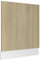 HOMTAKIE Panneau de Lave-Vaisselle Chêne Sonoma 59,5x3x67 cm Aggloméré