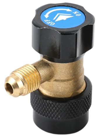 Holdes Quick Connect Adaptateur de connecteur rapide Conversion de réfrigérant pour voiture | Coupleur rotatif multifonction à 360 ° pour réfrigérant de climatisation de véhicule