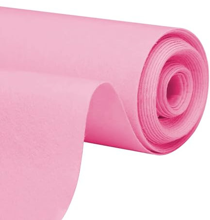 Rosa Gangläufer, Hochzeitsteppich, 2 mm dick, Laufsteg-Teppich, Läufer, Teppiche, Hochzeiten, Zeremonien, Partys, Veranstaltungen, Innen- und Außenbereich, Gangdekoration, 1 m x 10 m, 1,5 m x 20 m(1.2
