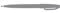 Pentel Arts S520-N Faserschreiber Sign Pen S520, silbergrau