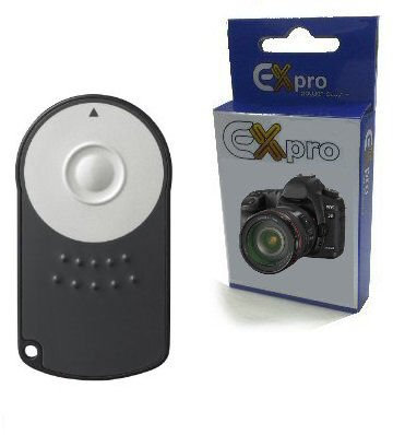 Ex-Pro RC-6, RC-5 Remote switch shutter release wireless (Infrared) for Canon DSLR Cameras/ Digital Rebel [See Description for Models]