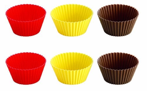Tescoma 630646 Delicia Pirottini, Silicone, Multicolore, 7 cm, 6 Pezzi