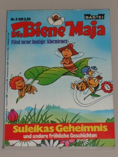 Die Biene Maja Taschenbuch 3 Suleikas Geheimnis, fünf neue lustige Abenteuer, Bastei Comic