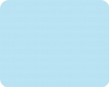 Large Glass Worktop Saver - Pastel Blue - 50 x 40cm