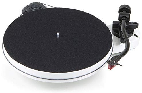 Pro-Ject RPM 1 Carbon - Tocadiscos (Tocadiscos de tracción por Correa, Blanco, MDF, 33,45 RPM, -71 dB, -0,27%)