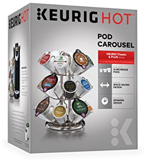 Keurig 119351 Pod Carousel, Silver (Updated Model)