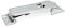 Ganter Normelemente | Spannverschlüsse - GN 821-400-S-ST-1 | Mit Sicherung | Stahl | verzinkt, blau passiviert | 1 Stück