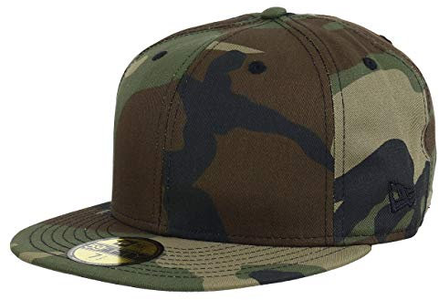 New Era Blank Woodland Camo 59Fifty Cap - 7 1/4-58cm (L)
