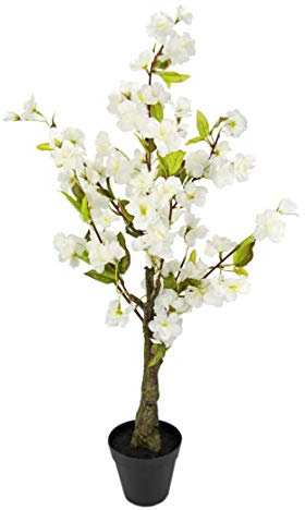 Kirschblütenbaum Kirschblüten im Topf Deko Kirschblütenzweig Künstliche Pflanze Frühjahrsdeko Frühlingsdeko Frühjahr Osterdeko Ostern Hochzeit Blüten Frühjahrsblumen Frühjahrsdeko Frühjahrsblüher