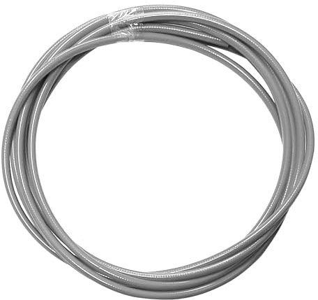 cyclingcolors Gaine Frein Embrayage Traction 6mm Gris 3m Fil Plat cyclomoteur Moto mobylette motoculteur Tracteur