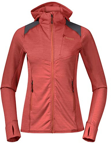 Bergans Rabot Active Mid Hood W Jacket - Brick - L