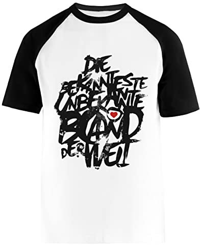 Stonedeafproduction SDP Weißes Kurzarm-T-Shirt Unisex-Baseball-T-Shirt