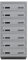 7-Personen-Briefkasten EURO GDS7 RAL 7035